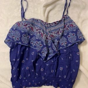 A&E Floral Top